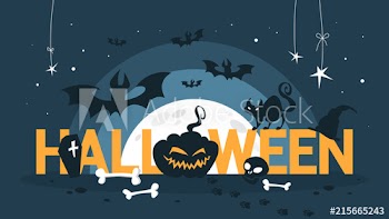 Happy Halloween concept
