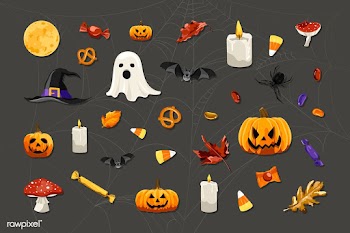Happy Halloween illustration | Free stock vector - 1204679