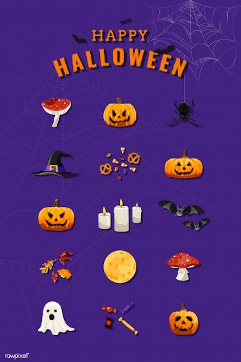 Happy Halloween illustration | Free stock vector - 1204681