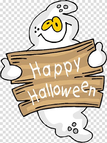 Happy Halloween illustration transparent background PNG clipart