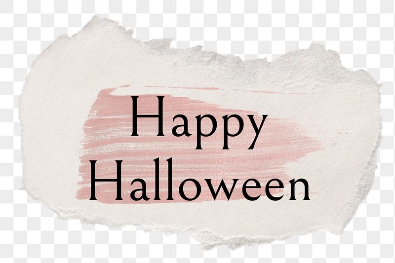 Happy Halloween png word sticker | Free PNG - rawpixel