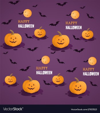 Happy halloween vector image