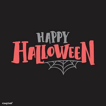 Happy Halloween with spider web typography ve.. | Free stock vector - 497038