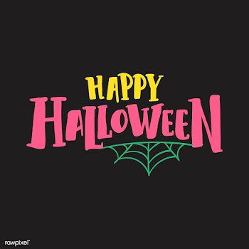 Happy Halloween with spider web typography ve.. | Free stock vector - 497046