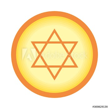 happy hanukkah celebration coin with star