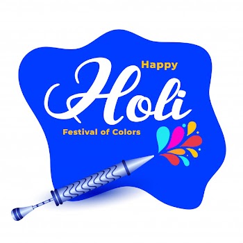 Happy holi hindu traditional festival background Free Vector