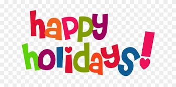 Happy Holidays Transparent Image - Happy Holiday Clip Art Words
