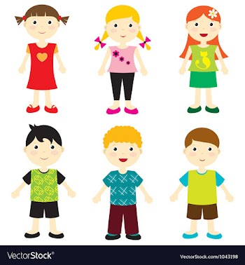  					Happy kids vector&nbsp;image														