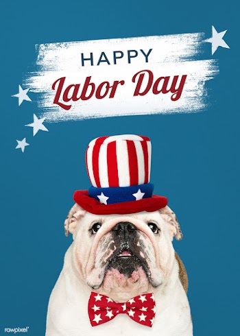 Happy labor day poster | Free stock psd mockup - 845785