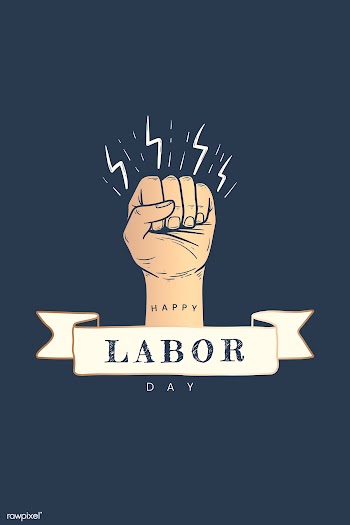 Happy labor day poster | Free stock vector - 845793