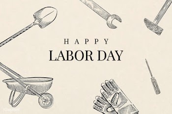 Happy labor day poster | Free stock vector - 845797
