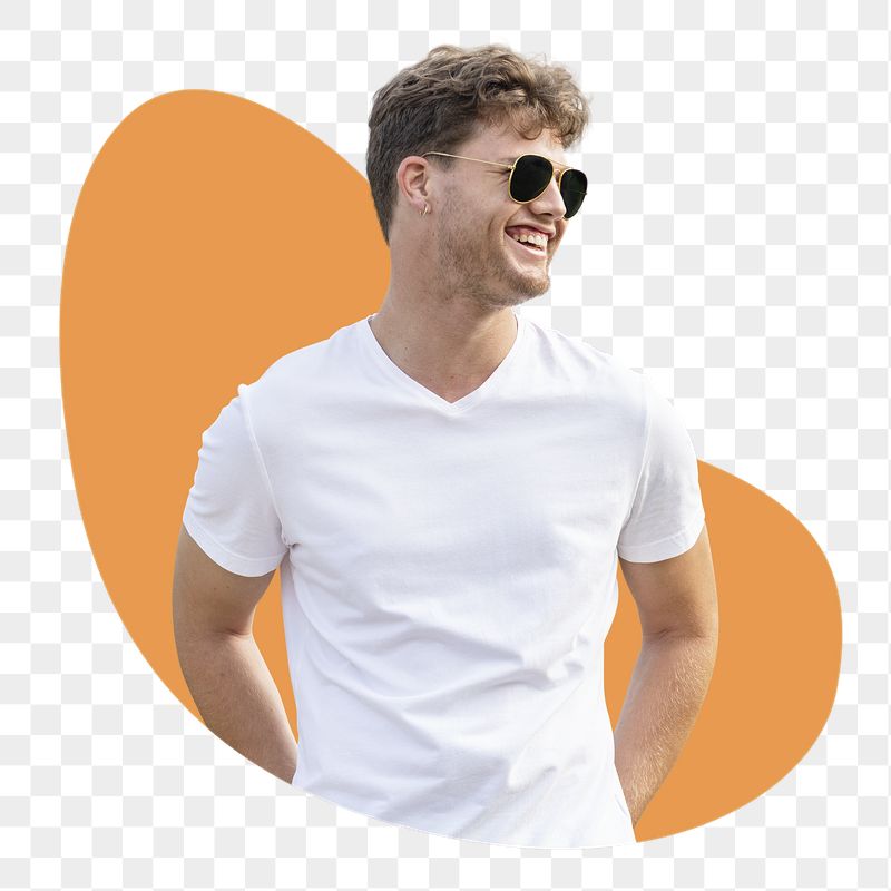 Happy man png badge sticker, | Free PNG - rawpixel