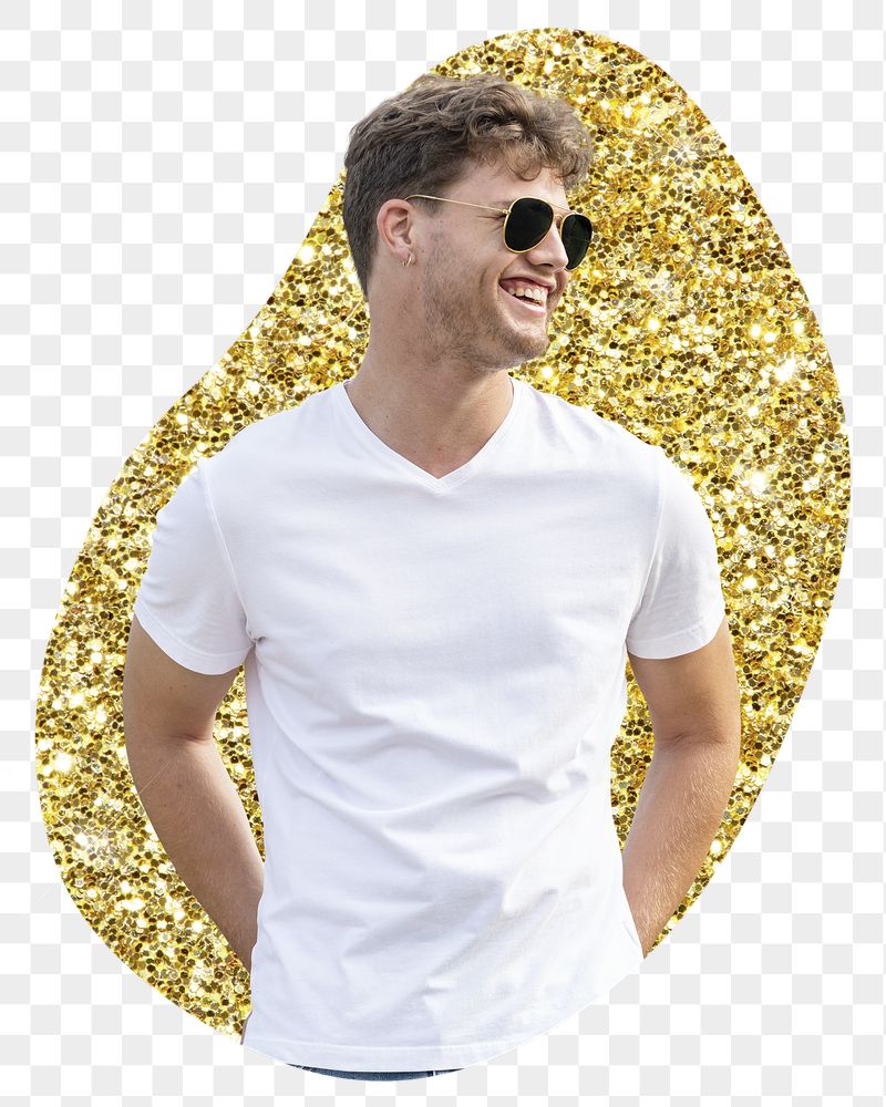 Happy man png badge sticker, | Free PNG - rawpixel
