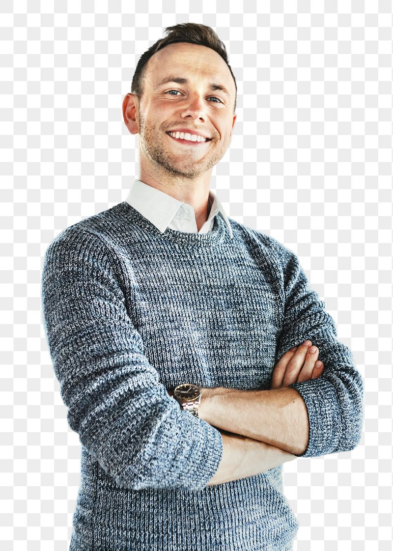 Happy man png sticker, transparent | Free PNG - rawpixel
