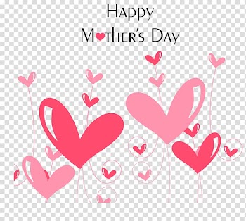 Happy Mother's Day illustration, Mother's Day Gift card Template, Creative Mother's Day transparent background PNG clipart