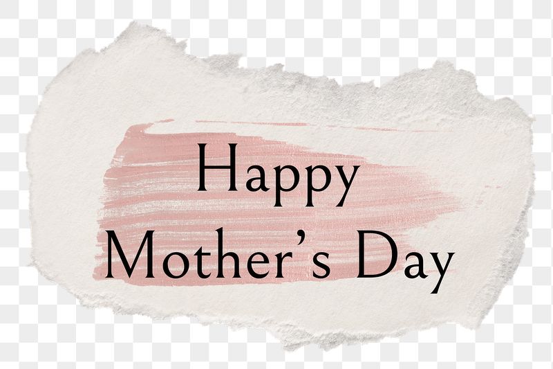 Happy mother's day png word | Free PNG - rawpixel
