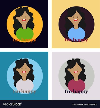 Happy mothers day calligraphy background vector image