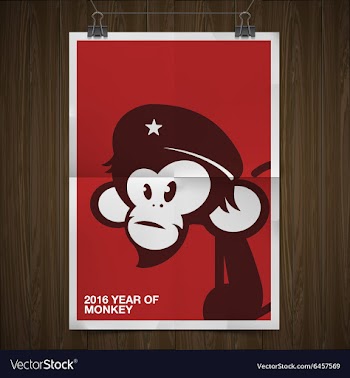  					Happy New Year 2016 Greeting Card vector image														