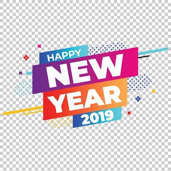 Happy new year 2019 Free PNG