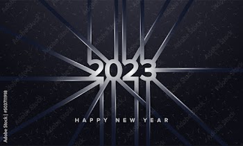 Happy new year 2023 background