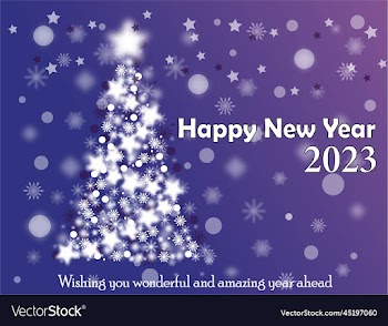 happy new year 2023 holiday design for flyers