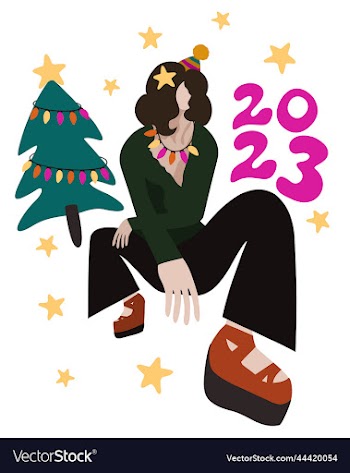 happy new year 2023 merry christmas party