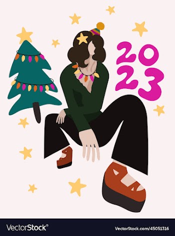 happy new year 2023 merry christmas party