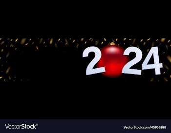 happy new year 2024 silver numbers