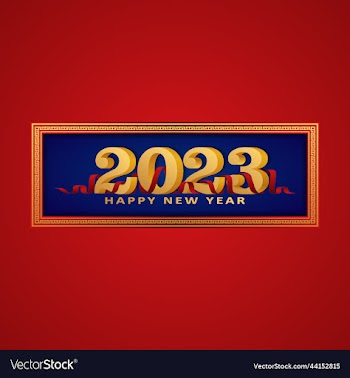 happy new year abstract 2023