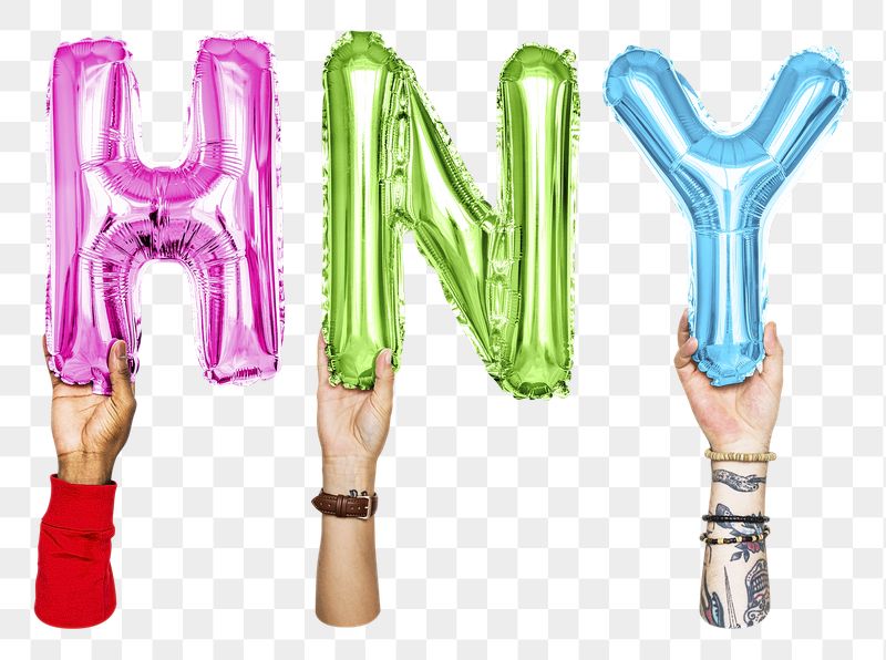 Happy New Year balloon png | Free PNG - rawpixel