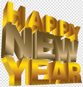 Happy New Year illustration, New Year Christmas card , Happy New Year transparent background PNG clipart