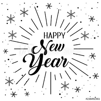 happy new year tradition with stars