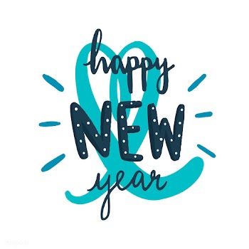 Happy new year typography vector | Free stock vector - 472501