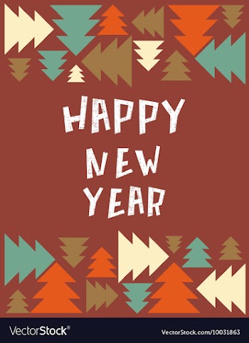 Happy New Year vector image