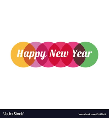 Happy new year vector image