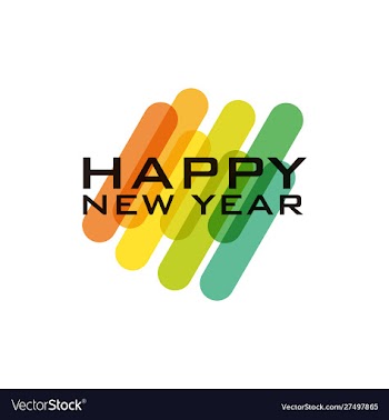 Happy new year vector image