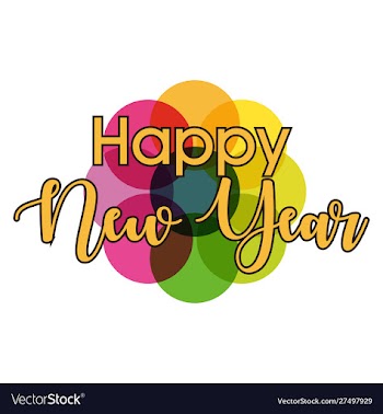 Happy new year vector image