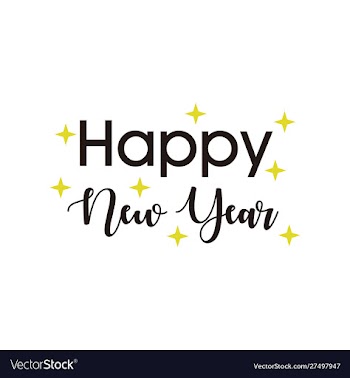 Happy new year vector image