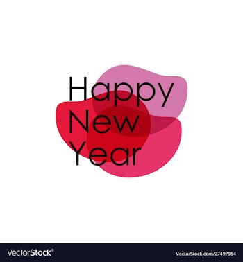 Happy new year vector image