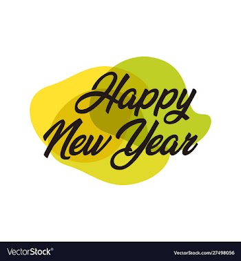 Happy new year vector image