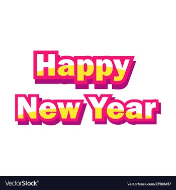 Happy new year vector image