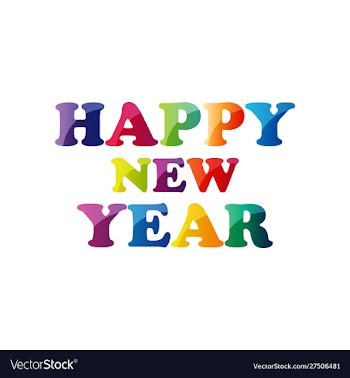 Happy new year vector image