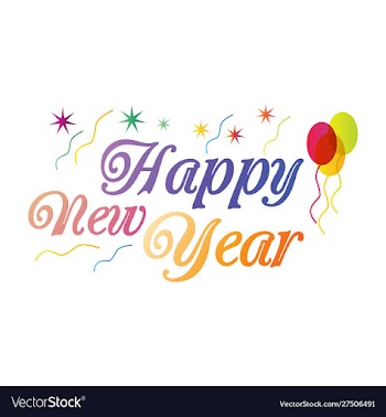 Happy new year vector image