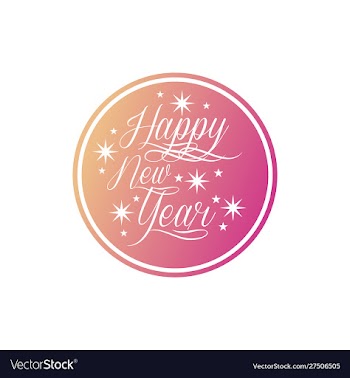Happy new year vector image