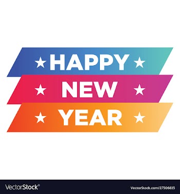 Happy new year vector image