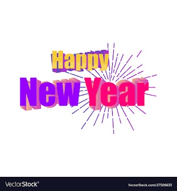 Happy new year vector image