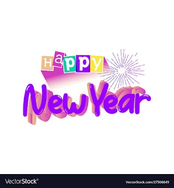 Happy new year vector image