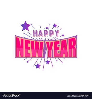 Happy new year vector image