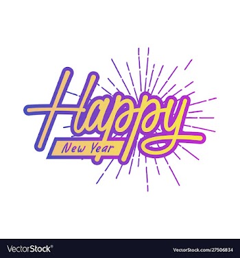 Happy new year vector image