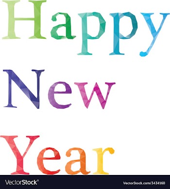 Happy new year vector image